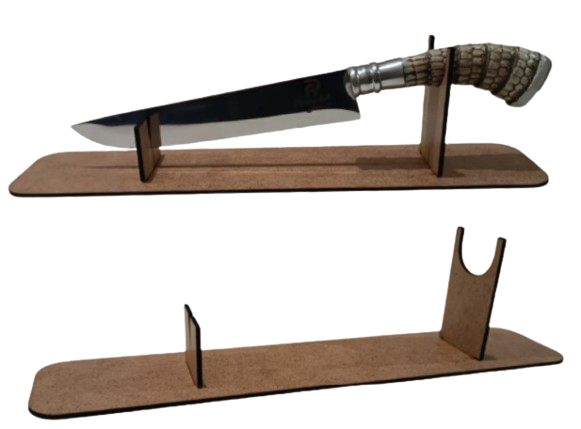 Suporte para facas 38x9x10cm 